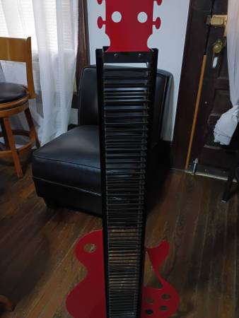 Guitar CD holder rack 1