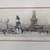 Signed Antique Art Print "Trafalgar Square" by William Walcot, 1924 2 thumbnail