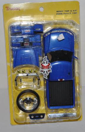 Xmods Evolution Truckin' 2006 Ford F-150 Body Top and Kit Blue 1
