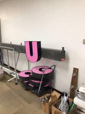 Outdoor electric sign 1