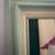 Folk Fabric Collage framed Art piece 3 thumbnail