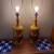 Pair of Mid Century Modern Drip Glaze Lamps. 8 thumbnail