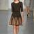Women’s Black & Beige Dress, size petite XXS 1 thumbnail