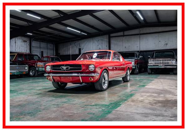 1965 Ford Mustang Fastback-A Code-Auto - $59,50063624504319363120