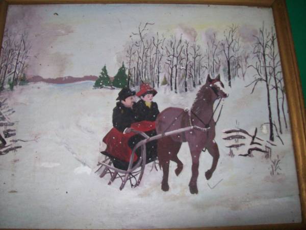 Winter time painting 1
