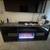 Modern Recliner Couch + Electric Fireplace Set 1 thumbnail
