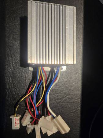 500W 36V DC  Speed Controller Brush Electric Motor Go-Kart Scooter 1