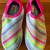 NEW Speedo Kids' 11-12 Striped Beach Shoes, Summer Water Pool Target 7 thumbnail
