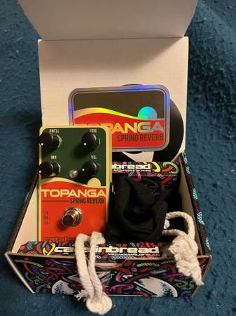Catalinbread Topanga spring reverb pedal 1