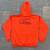 Edmonton Oilers Hoodie NHL Hockey Sweatshirt Mens Size L Orange Vtg Sc 3 thumbnail