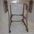 Vintage Metal Drop Leaf Typewriter Stand with Wheels 1 thumbnail