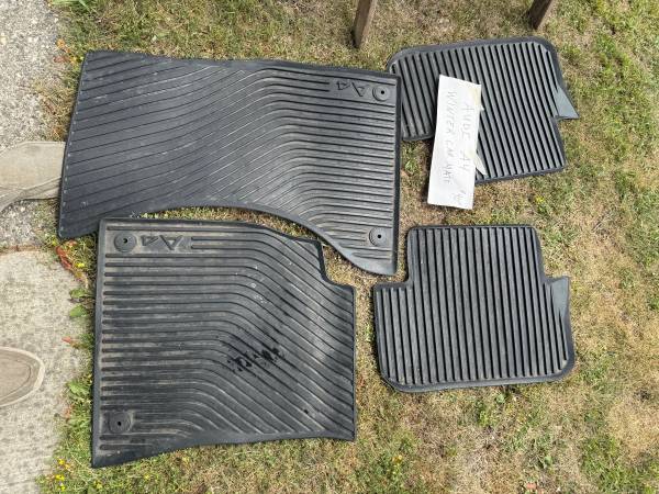 Winter car mats Audi A4 1