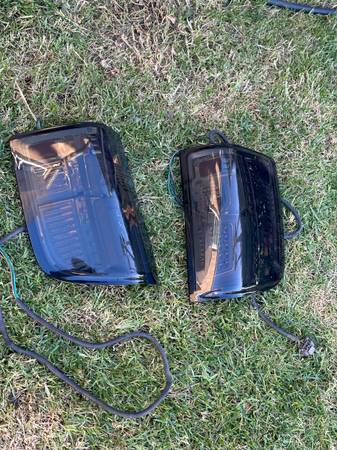 2010 Chevy Silverado Tail lights Smoked 1
