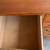 Keller Two Piece Vintage Hutch China Cabinet Buffet Server Sideboard Wood Bubble 3 thumbnail