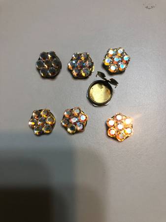 Vintage button covers 1