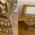 UNIQUE HARD TO FIND WOOD GOLD GILT ROCOCO STYLE SHOWCASE CURIO CASE 7 thumbnail