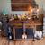NICE 52” Carpenter Table wine  coffee bar serving buffet sideboard 1 thumbnail