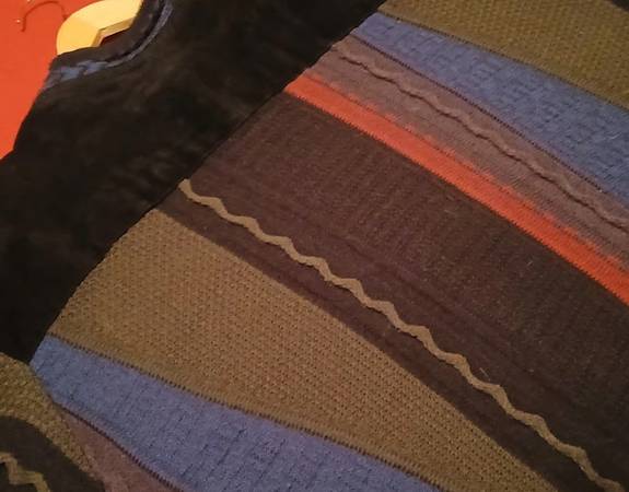 Vintage 80's Saxony Collection Coogi Style Blazer Leather - Adult XXXL 1