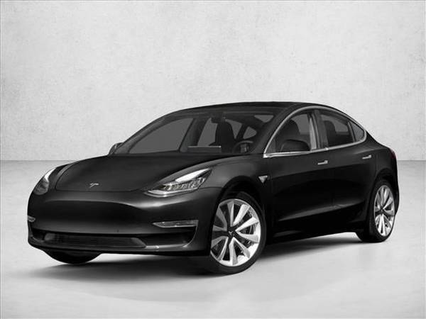 2019 Tesla Model 3 Electric Standard Range Plus Sedan 1