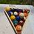 Vintage billiards ball set $30 nice cue sticks $65 for all 1 thumbnail