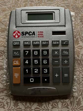 Solar big button calculator 1