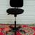 BAR STOOL Kitchen Chair Rolling Tall Seat Work Shop Furniture Black 10 thumbnail