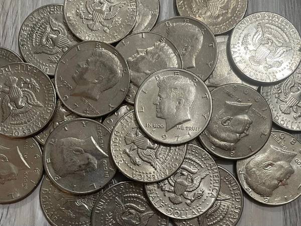 Looking for some half dollar coins. 1