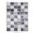 Piazza Squares Gray 8 ft. x 10 ft. Area Rug 4 thumbnail