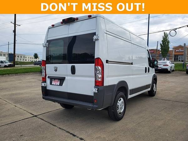 2014 Ram ProMaster Cargo Van 1500 High Roof Van 136in. WB Tradesman - $19,498 (Cincinnati, OH)63470602973699122
