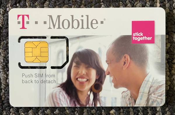 T-Mobile Sim Card 1