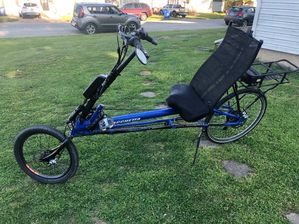 Electric recumbent bike 1