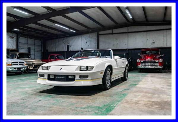 1988 Chevrolet Camaro Iroc Convertible / TPI 305 / 700R4 / AC / 65K Mi - $17,950634704278513931212