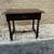 Antique Jacobean style English carved geometric front oak side table 14 thumbnail