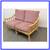 Late 20th Century Mcguire Furniture Loveseat 3 thumbnail