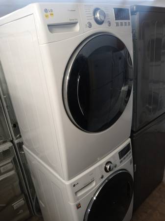 ★LG stackable front load washer and dryer set 1