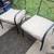 3 piece metal  patio set 1 thumbnail
