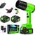 Leaf Blower Cordless, Handheld Leaf Blower with 2 X 4.0Ah Battery and 1 thumbnail