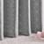 Gray Silver Gray Metallic Foil 80% Blackout Curtains 4 Panels 84” 5 thumbnail