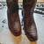 Brand new Women’s Python Print Snip Toe Leather Western Boots- Womens 2 thumbnail