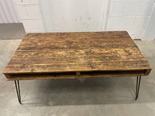 Industrial style coffee table 1