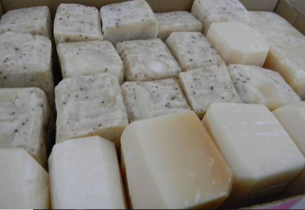Barras de jabón natural casero - $4 (Manteca)63469943607171124