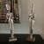 SET OF TWO EGYPTIAN STATUES 54 cm TALL…price in pesos for both 2 thumbnail