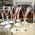 9 Mikasa Crystal Palladium Pink Goblets 9 5/8” 1 thumbnail