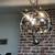 Gorgeous Brushed Nickel Globe Crystal Chandelier 8 thumbnail