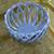 Blue Stoneware Bread or Fruit Basket Medium size Bowl 1 thumbnail