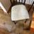 Wood and metal kitchen or dining room table and chairs 2 thumbnail
