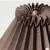 Ceramic with Brown Knife Pleat Shade Accent Table Lamp Sour Cream - Hearth & Han 6 thumbnail