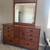 8 drawers ,chest of drawers and mirror, size 62" X 38" X 17" 2 thumbnail