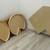 Maple Lazy Susan set for corner base kitchen cabinet wood 5 thumbnail