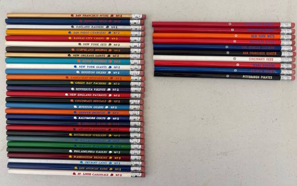 Faber Castell 70’s NFL Team Pencil Set, Includes All 28 Teams 1